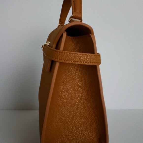 JW PEI Brown Satchel with Gold Accents NWT - Picture 5 of 12